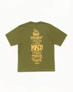 Peace Increased Stussy Tee Olive