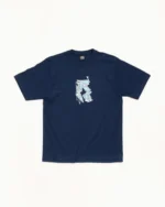 Smooth Sk8 Stussy Tee Navy Front