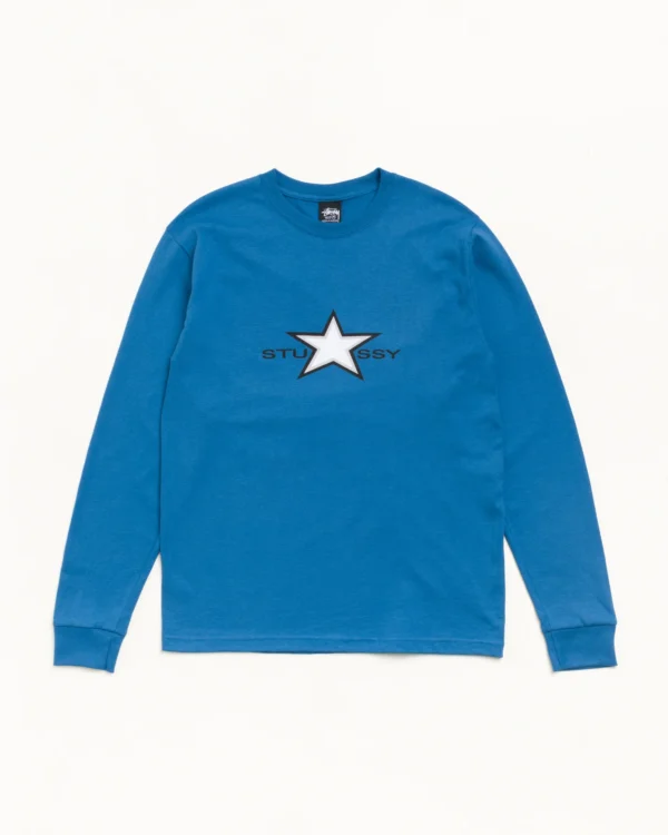 Star Stussy Tee Blue