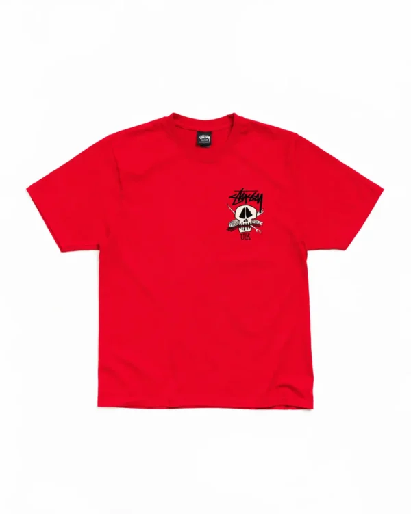 Stussy Skull Tee Front