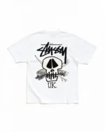 Stussy Skull Tee White