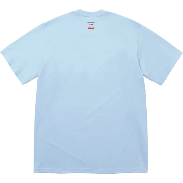 Champion Supreme Tee Light Blue Back