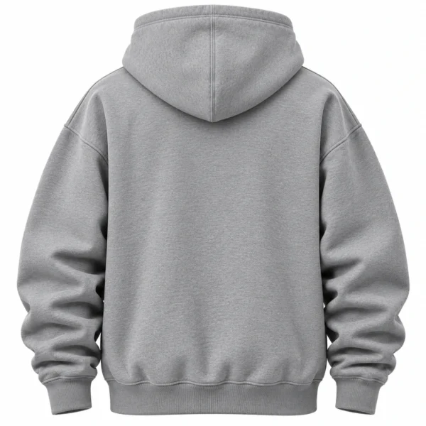 Grey Jordan Hoodie back