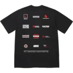 Now Supreme Tee Black Back