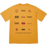 Now Supreme Tee Mustard Back