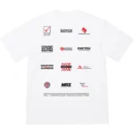Now Supreme Tee White Back