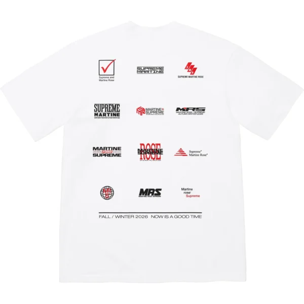 Now Supreme Tee White Back