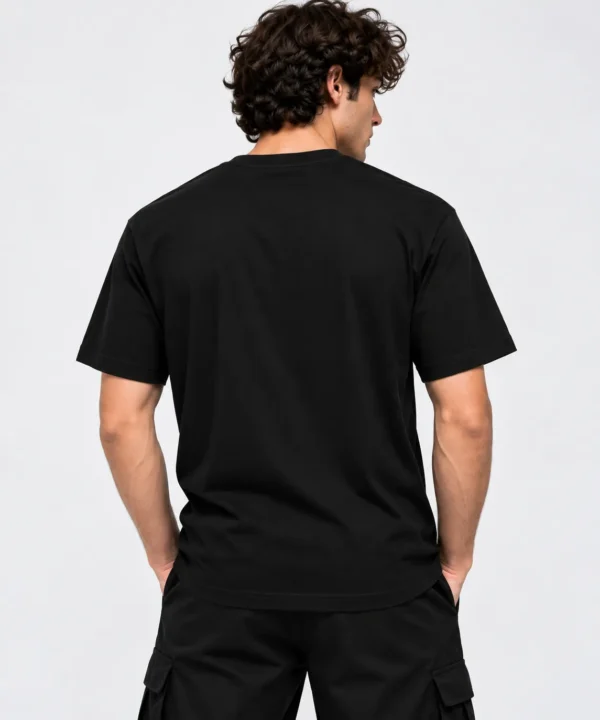 jordan t shirt mens model wear back look