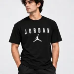 jordan t shirt mens model wear front look