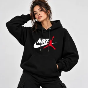 nike jordan hoodie model wear look